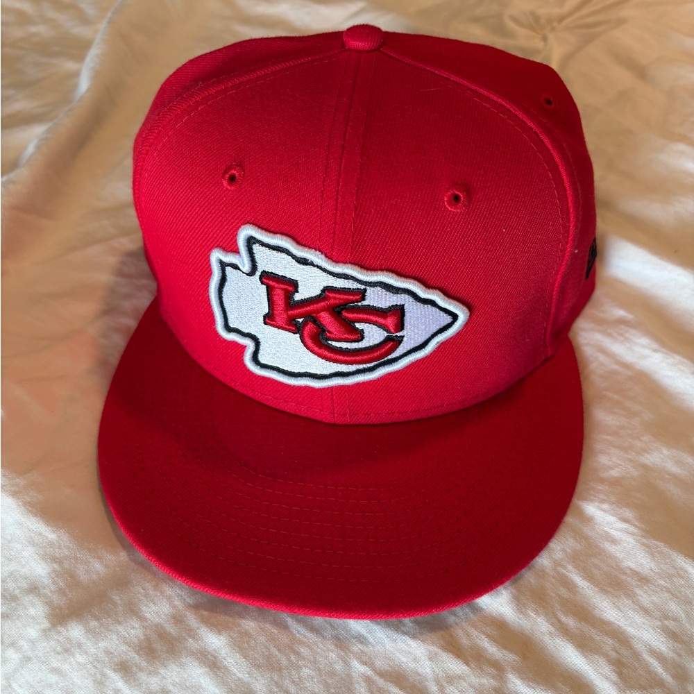 New Era Red Baseball Cap- Kansas City Chiefs- NFL